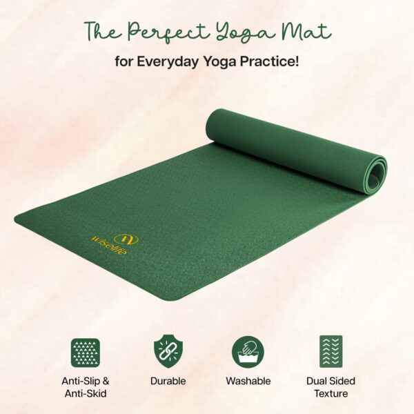 Yoga Mat with Yoga Strap for Men & Women - Image 4