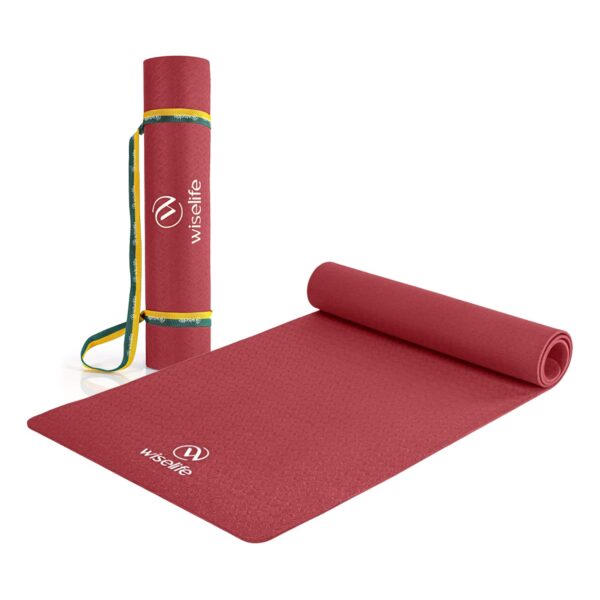 Yoga Mat with Yoga Strap for Men & Women - Image 5